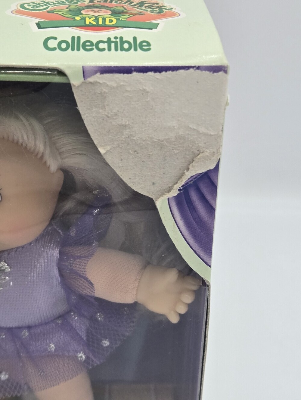 Vintage 1998 Mattel Cabbage Patch Kids 4.5” Baby Doll Ali Emma DOB April 16 - Picture 7 of 7